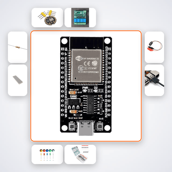 ESP32 Voice Command Recorder Kit: Custom Wake Word, Offline Control - Compoden