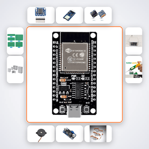 ESP32 WiFi Intrusion Detection Kit: Monitor & Log Suspicious Devices - Compoden