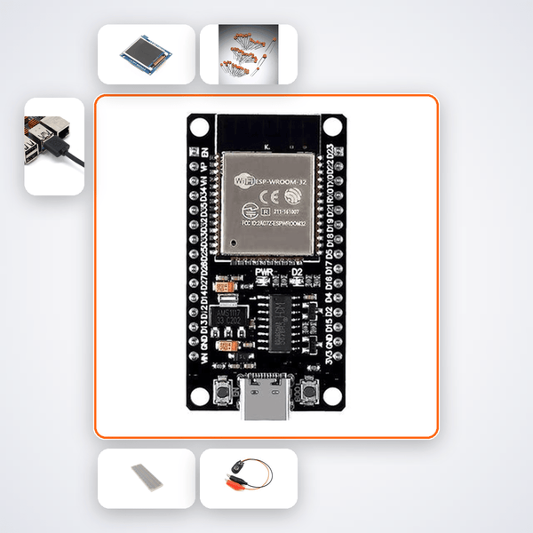 ESP32 WiFi Scanner TFT Map Kit with ESP32 - Compoden