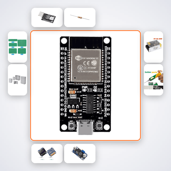ESP32 Wireless Debug Probe Kit - JTAG/SWD over WiFi for ARM MCUs - Compoden