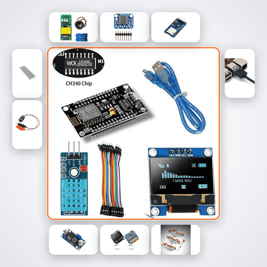ESP8266 Electricity Bill Calculator Kit - Monitor Real-Time Power & See Your Monthly Bill on a Web Page - Compoden