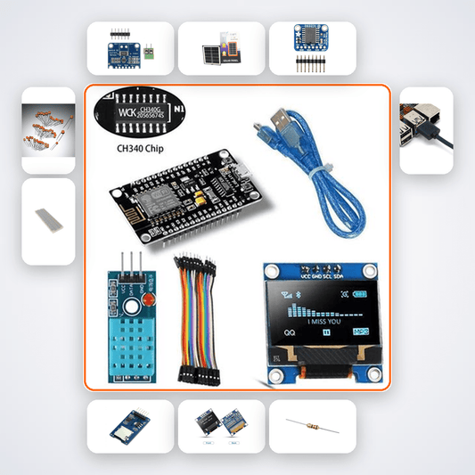 ESP8266 Solar Production Chart Kit - Track Daily kWh & Compare Yesterday vs Today - Compoden