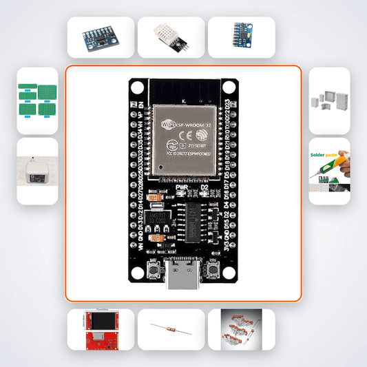 Explainable AI Feature Chart Kit with ESP32 + DHT22 - Compoden