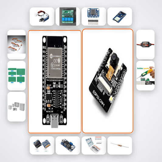 Face Recognition Access Control System Kit with ESP32 + Camera - Compoden