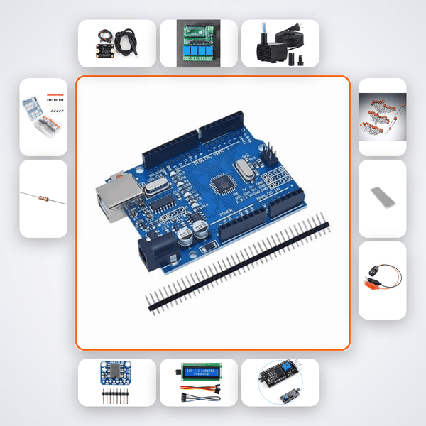 Fertigation Dosing Controller Kit with Arduino Uno + Relay - Compoden