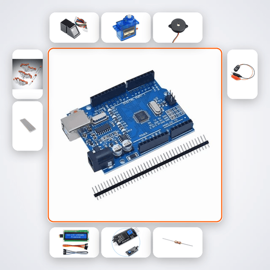 Fingerprint Safe Kit with Arduino Uno + Sensor - Compoden