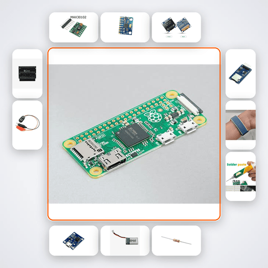 Fitness Step Counter Kit with Raspberry Pi Zero + MPU6050 - Compoden
