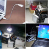 Flexible USB A Male to Female Extension Cable - 30cm - Compoden
