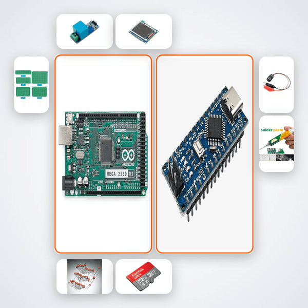 Force Directed Graph Visualiser Kit with Arduino Mega + NRF24 - Compoden