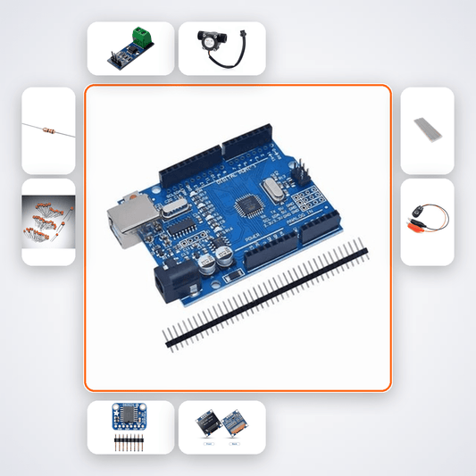Fuel Cell Hydrogen Generator Monitor Kit with Arduino Uno + Sensor - Compoden
