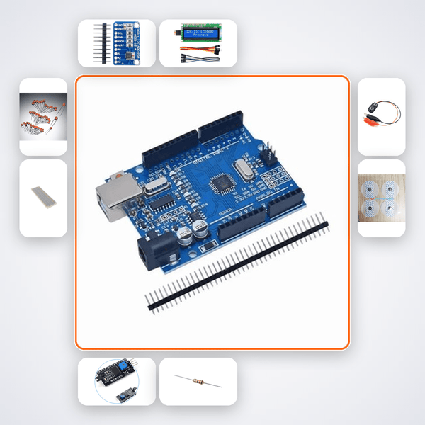 Galvanic Cell EMF Comparator Kit with Arduino Uno - Compoden