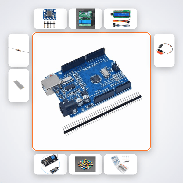 Garden Sprinkler Timer Kit with Arduino Uno + Relay - Compoden