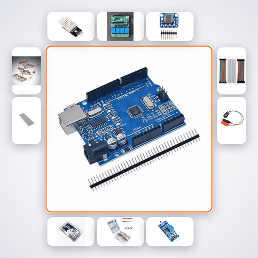 Greenhouse Climate Monitor Kit with Arduino Uno + DHT22 v2 - Compoden