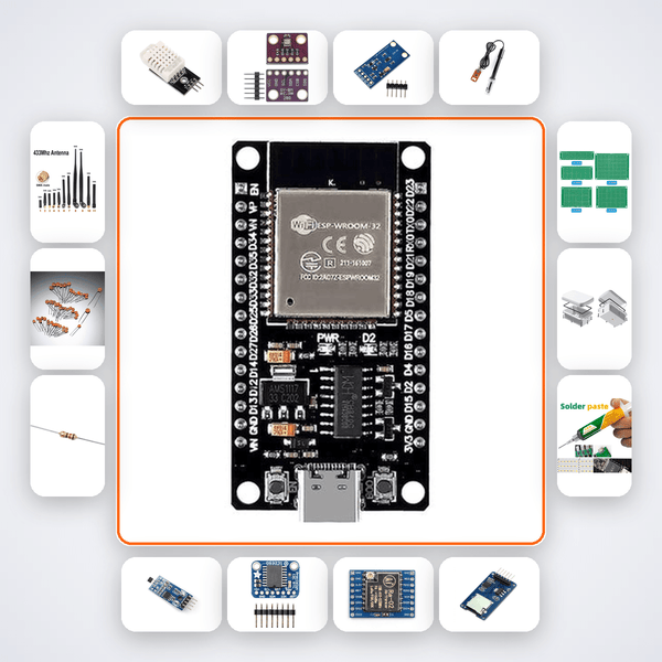 Greenhouse Rain Logger Kit - WMO SYNOP Weather Station via LoRa - Compoden