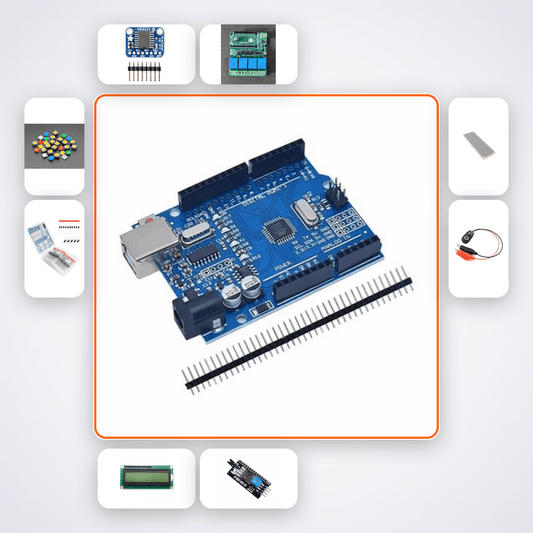 Grow Light Timer Kit with Arduino Uno + Relay - Compoden