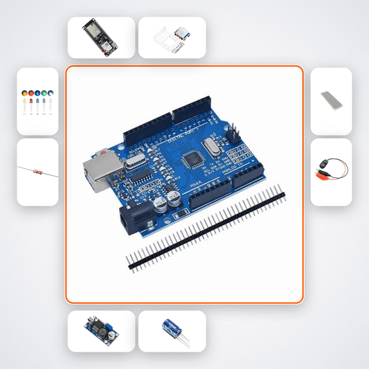 GSM Phone Call Alert Kit with Arduino Uno + LED - Compoden