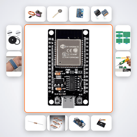 Hand Rehab Exoskeleton Kit - ESP32 Physiotherapy Trainer - Compoden