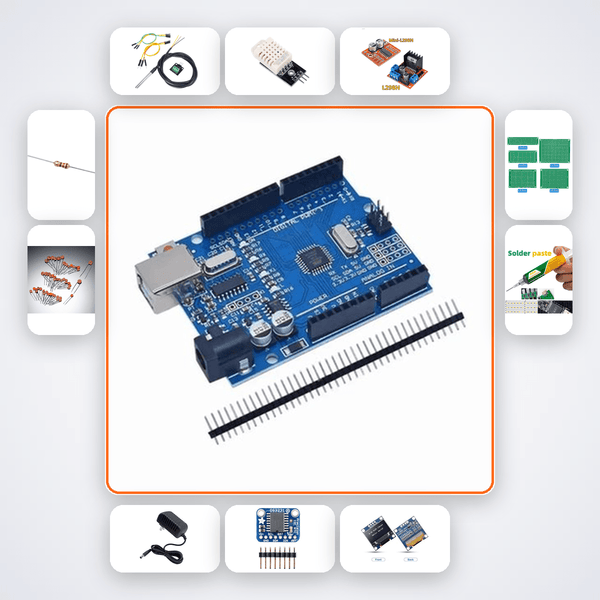 Heat Recovery Ventilator Controller Kit with Arduino Uno + DHT22 - Compoden