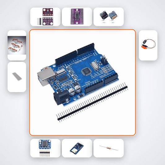 High Altitude Pressure Calibrator Kit with Arduino Uno + BMP280 - Compoden