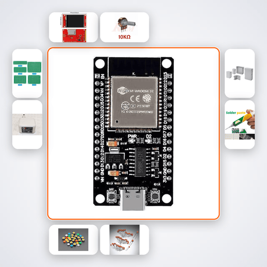 Holographic Wire Frame Renderer Kit with ESP32 - Compoden