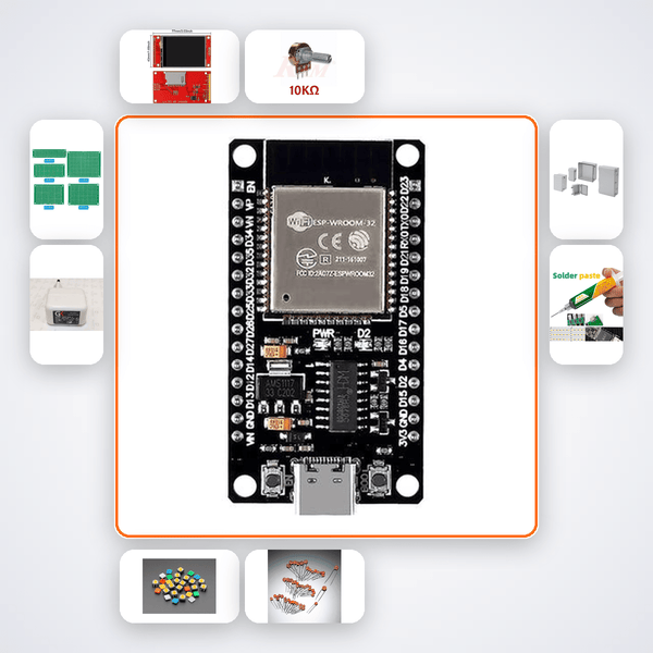 Holographic Wire Frame Renderer Kit with ESP32 - Compoden