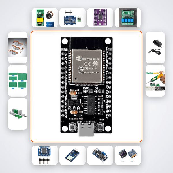 Home Battery Arbitrage System Kit with ESP32 + Relay - Compoden