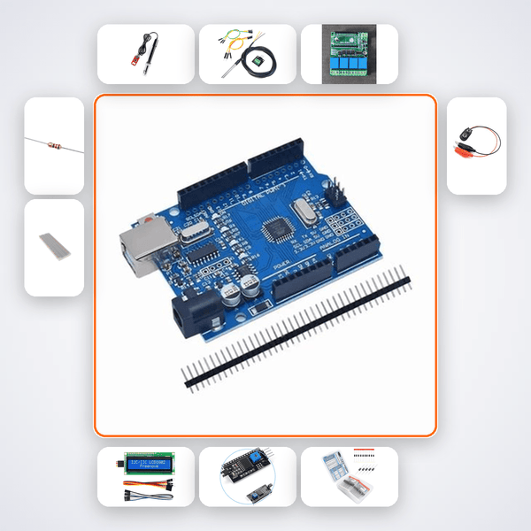 Home Brewing Temperature Monitor Kit with Arduino Uno + Relay - Compoden