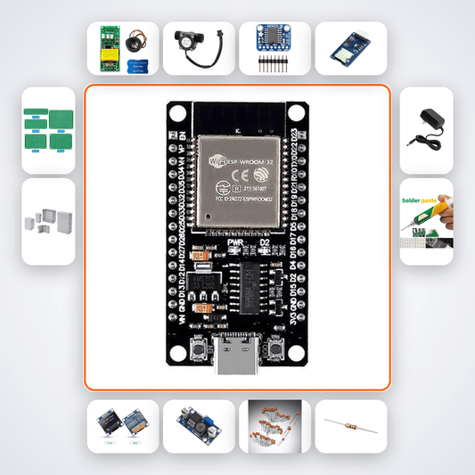 Home Carbon Footprint Tracker Kit with ESP32 + Sensor - Compoden