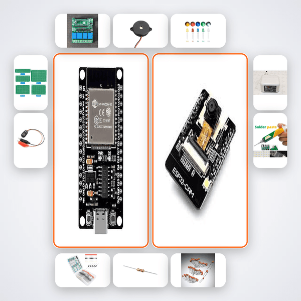 Home Smart Light Switch Kit with ESP32 + Camera - Compoden