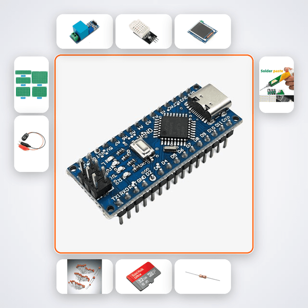 HVAC Performance Monitor Kit with Arduino Nano + NRF24 - Compoden