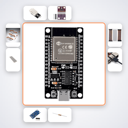 HVAC Performance Monitor Kit with ESP32 + DHT22 v7 - Compoden