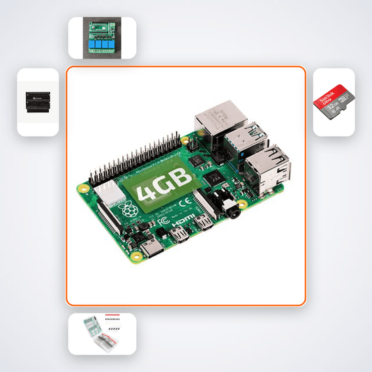 HVAC Performance Monitor Kit with Raspberry Pi 4 + Relay - Compoden