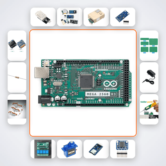 Hydroponics Nutrient Monitor Kit with Arduino Mega + DHT22 - Compoden
