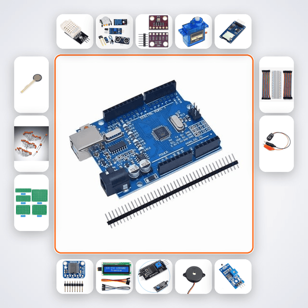 Hydroponics Nutrient Monitor Kit with Arduino Uno + DHT22 - Compoden