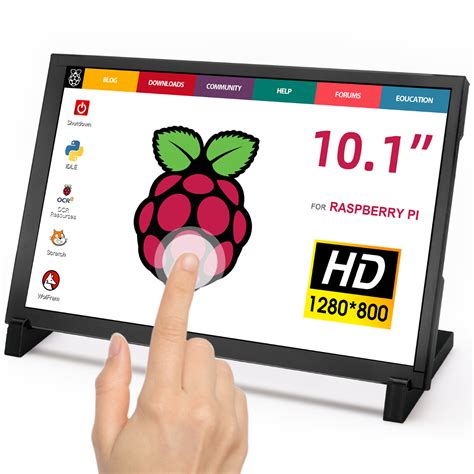 Elecrow 10.1" IPS 1280x800 Touch Display with Acrylic Case | Compoden – Compoden electronics component