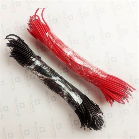 Breadboard Jumper Cables - 20 Units Red & Black – Compoden electronics component