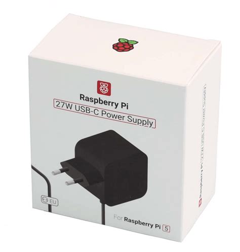 Official 27W USB-C PD Power Supply for Raspberry Pi 5 - Black – Compoden electronics component