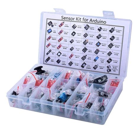 37 in 1 Sensor Kit for Arduino – 37 Modules & Sensors Pack – Compoden electronics component