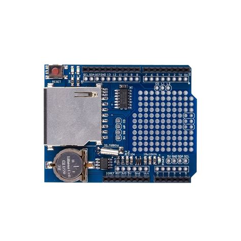 Arduino Data Logger Shield with RTC and SD Card Slot – Compoden electronics component