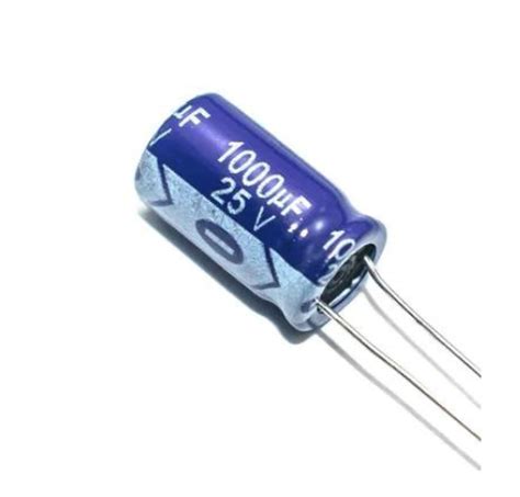 1000µF 25V Electrolytic Capacitor – Radial Lead, Compact – Compoden electronics component