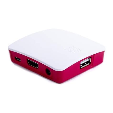 Protective ABS Case for Raspberry Pi 3 Red/White | Compoden – Compoden electronics component