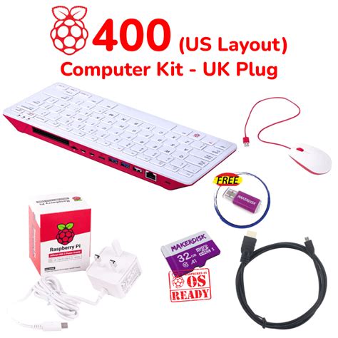 Raspberry Pi 400 Computer Kit US Layout | Compoden – Compoden electronics component