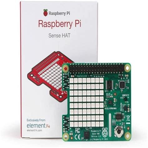 Raspberry Pi Sense HAT 2 - 8x8 LED Matrix & Sensor Board – Compoden electronics component