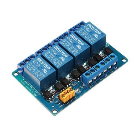 4-Channel Relay & Opto-Isolated Input Board – Compoden – Compoden electronics component