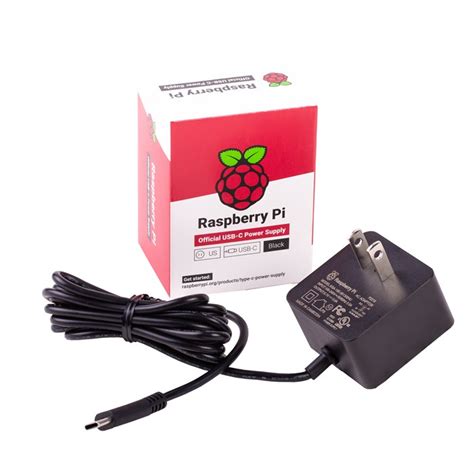 Raspberry Pi 4 Official Power Supply 5V 3A USB-C - Compoden – Compoden electronics component
