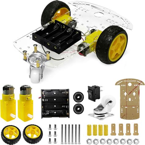 2 Wheel Smart Car Robot Chassis Kit DIY for Arduino Raspberry Pi – Compoden electronics component