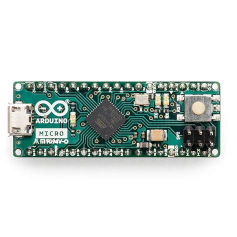Official Arduino Micro A000053 ATmega32U4 Board with Header – Compoden electronics component