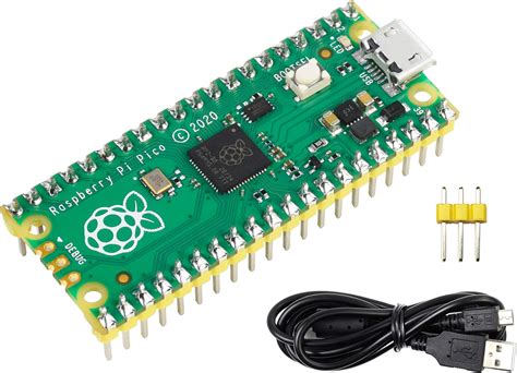 Official Raspberry Pi Pico WH Board with Pre-Soldered Header – Compoden electronics component