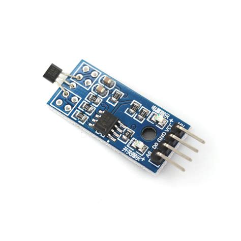 A3144 Hall Effect Sensor Module – Unipolar Magnetic Switch – Compoden electronics component