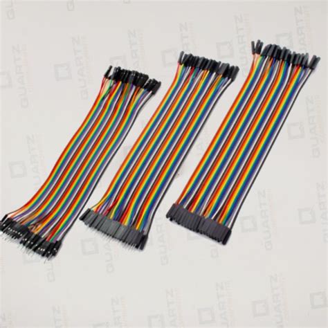 Jumper Wire Combo - Male to Male, Male to Female and Female to Female – Compoden electronics component